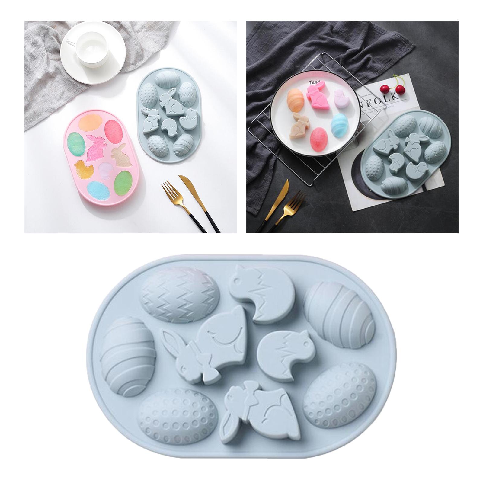 Silicone Chocolate Mold Candy Cookie Cake Baking Mould DIY Jelly Mold Pink