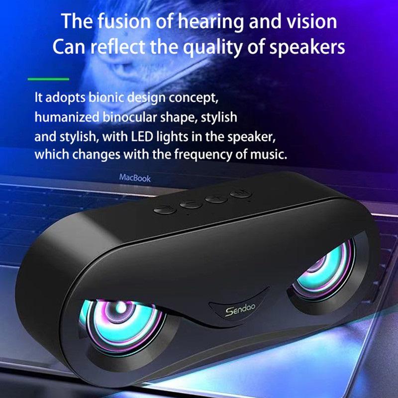 Loa Bluetooth Loa Siêu Trầm Không Dây Fm Radio 3D Stereo Karaoke Hộp Âm Thanh Cột Di Động Caixa de Som Điều Khiển Từ Xa Bluetooth Mic USB Màu sắc: đen Loa