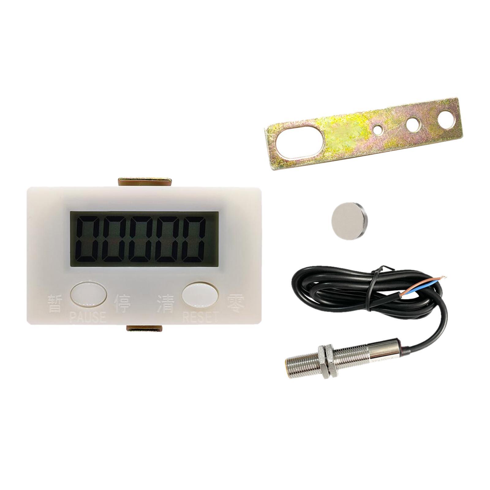 Five Digit Induction Counter Industrial Electronic Digital Display LCD