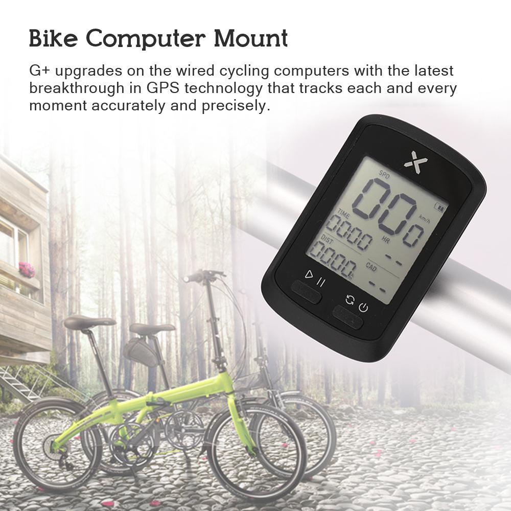 Máy đo tốc độ GPS không dây có nắp bảo vệ cảm biến nhịp có đèn nền BT ANT