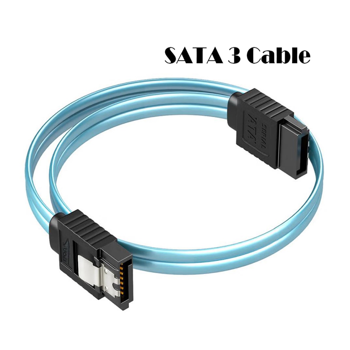 Dây cáp SATA 3 Cable 6Gbps 3.0 SATA Serial Data Cable dành cho ổ cứng HDD, SSD