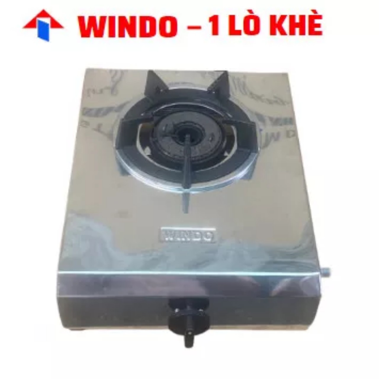 Bếp Ga Công Nghiệp Khè 1 Lò Windo / Bếp Khè 1 Họng lửa / Bếp Công Nghiệp - Hàng Chính Hãng