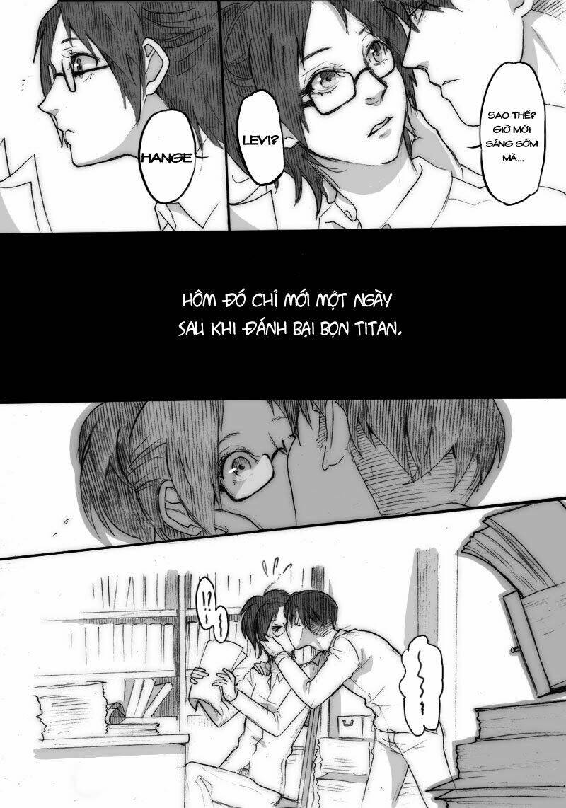 tấn công người khổng lồ - doujinshi levihan chapter 19 3