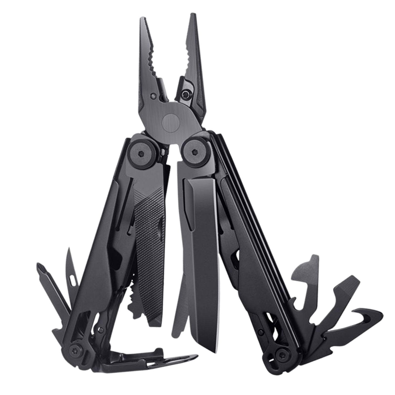 Multitool Pliers Screwdriver, Folding Pocket , Multi Tool Birthday Gift, Multifunctional Tool Bottle Opener Scissors for Survival Outdoor