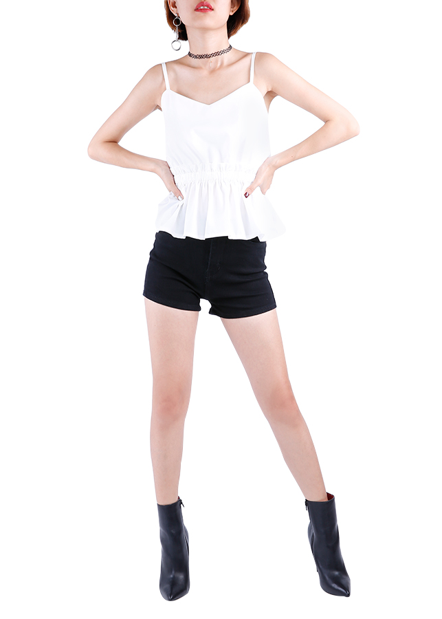 Quần Short Jeans Kaki Nữ Co Giãn JSN002 - Đen