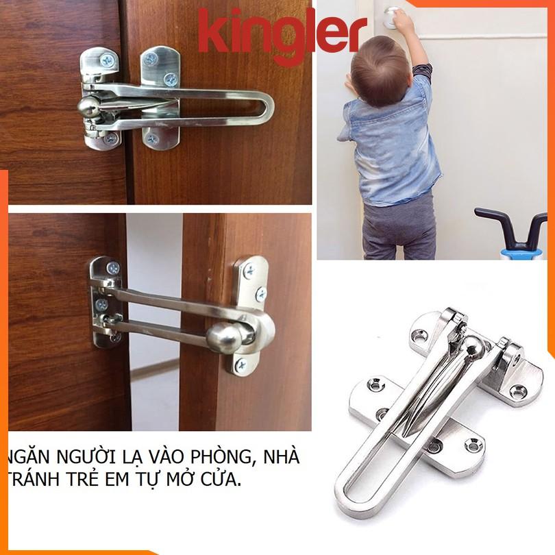 Chốt Trượt An Toàn Cửa, Đề Phòng Đột Nhập, Chống Mở Cửa Từ Bên Ngoài, Kingler 3150