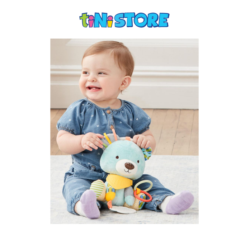 tiNiStore-Đồ chơi treo nôi thú hình gấu xanh Skip Hop 9M831010