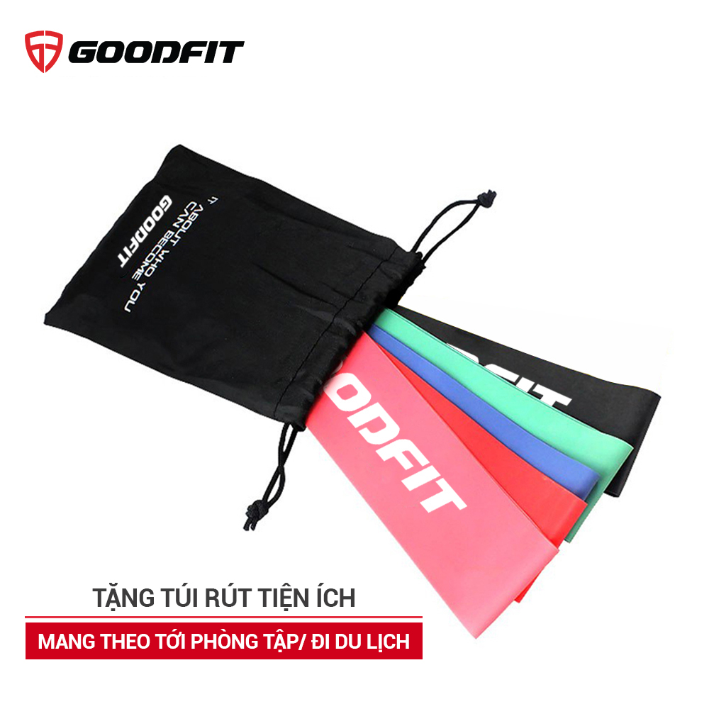 SET 5 Dây thun tập gym mini band GoodFit GF911MB