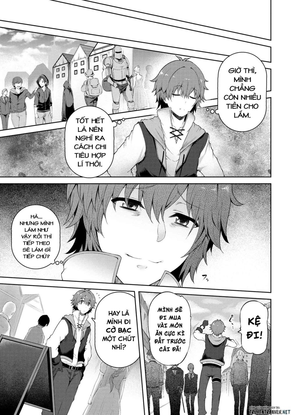 ngôi nhà của tôi đã bị đốt cháy, thế thì tại sao tôi không dùng hết số tiền còn lại để mua nô lệ dark elf? chapter 1 8