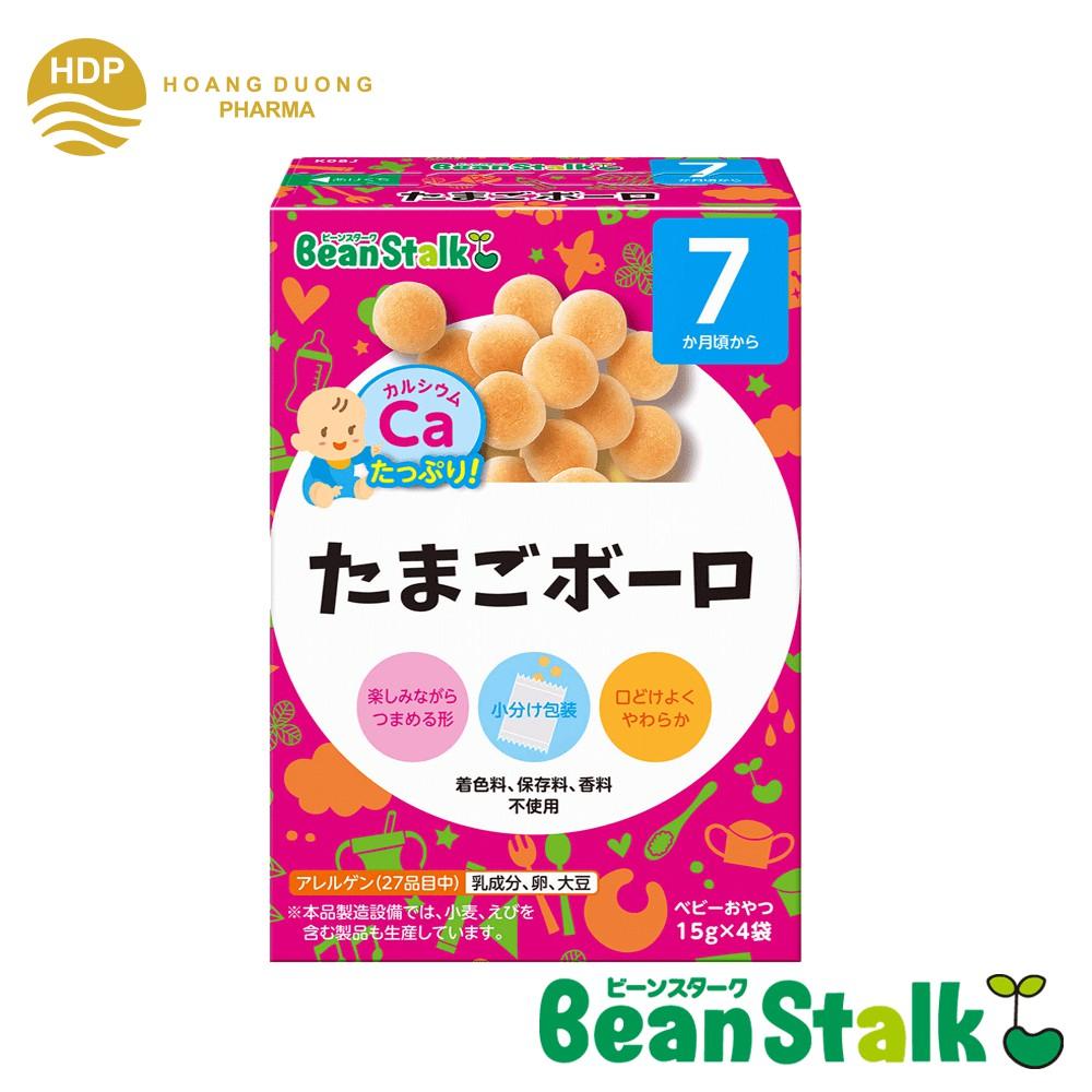 Bánh trứng ăn dặm Beanstalk Tamago cho trẻ từ 7 tháng trở lên