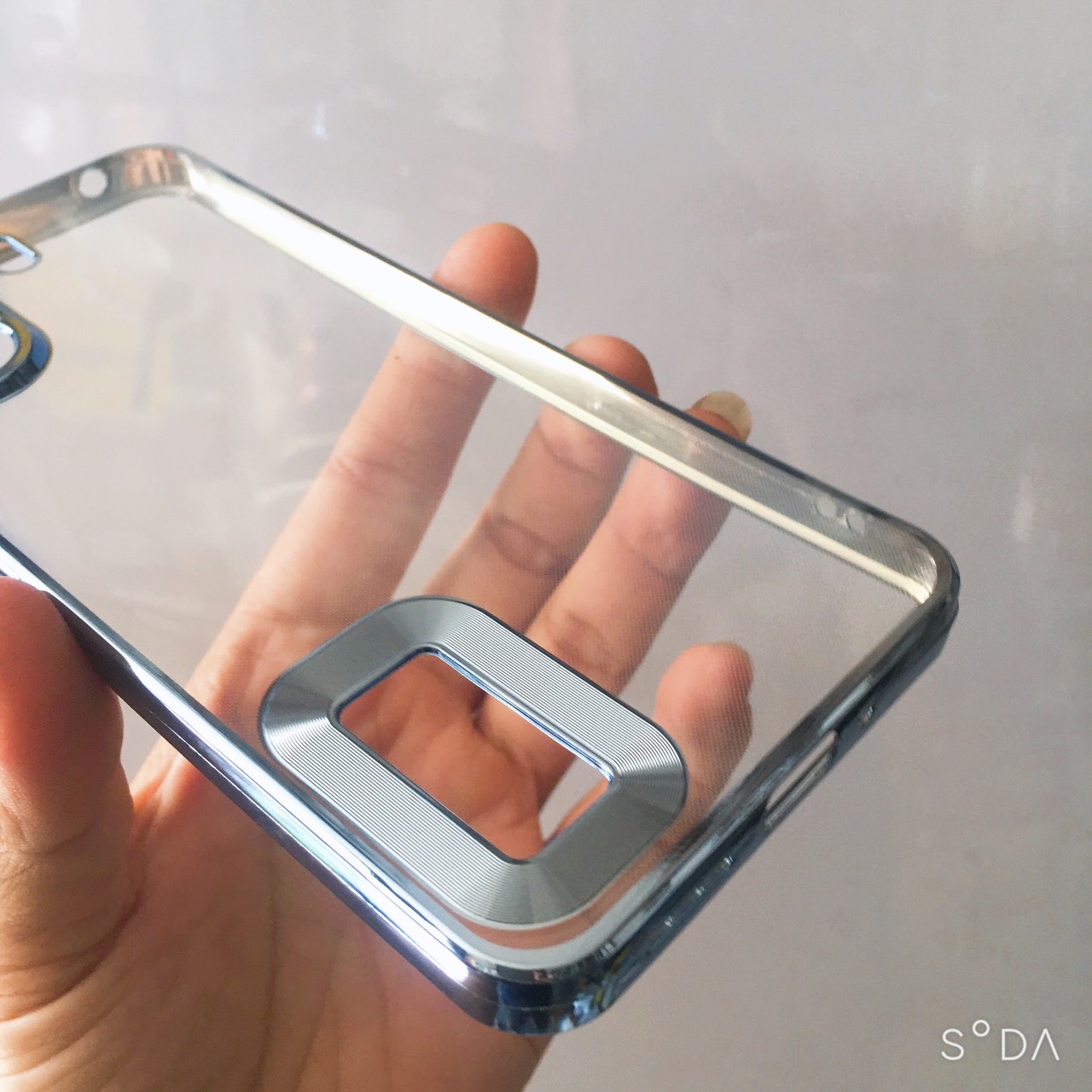 Ốp lưng cho Xiaomi Redmi 13C lưng trong viền màu cạnh vuông bảo vệ camera Kai Nguyễn( hàng chính hãng)