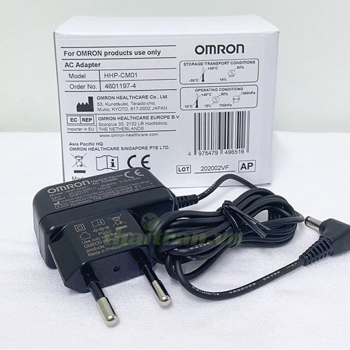 Bộ chuyển đổi nguồn điện AC adapter HHPCM01 cho máy đo huyết áp tự động bắp tay Omron