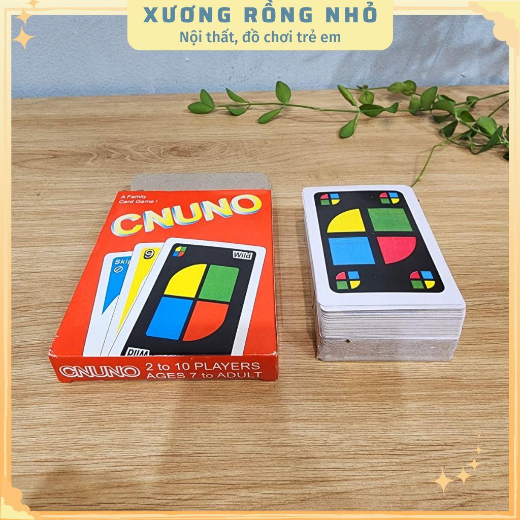 Hình ảnh Bộ bài board game UNO 108 lá - Bộ bài Uno cơ bản 108 chơi cùng hội bạn bè