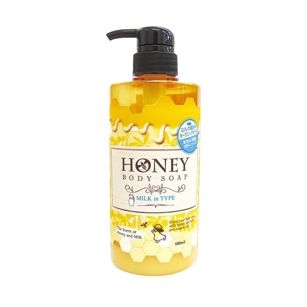 Sữa Tắm Trắng Da Sạch Da Nhật Bản ( HONEY BODY SOAP MILK IN TYPE) 500ML