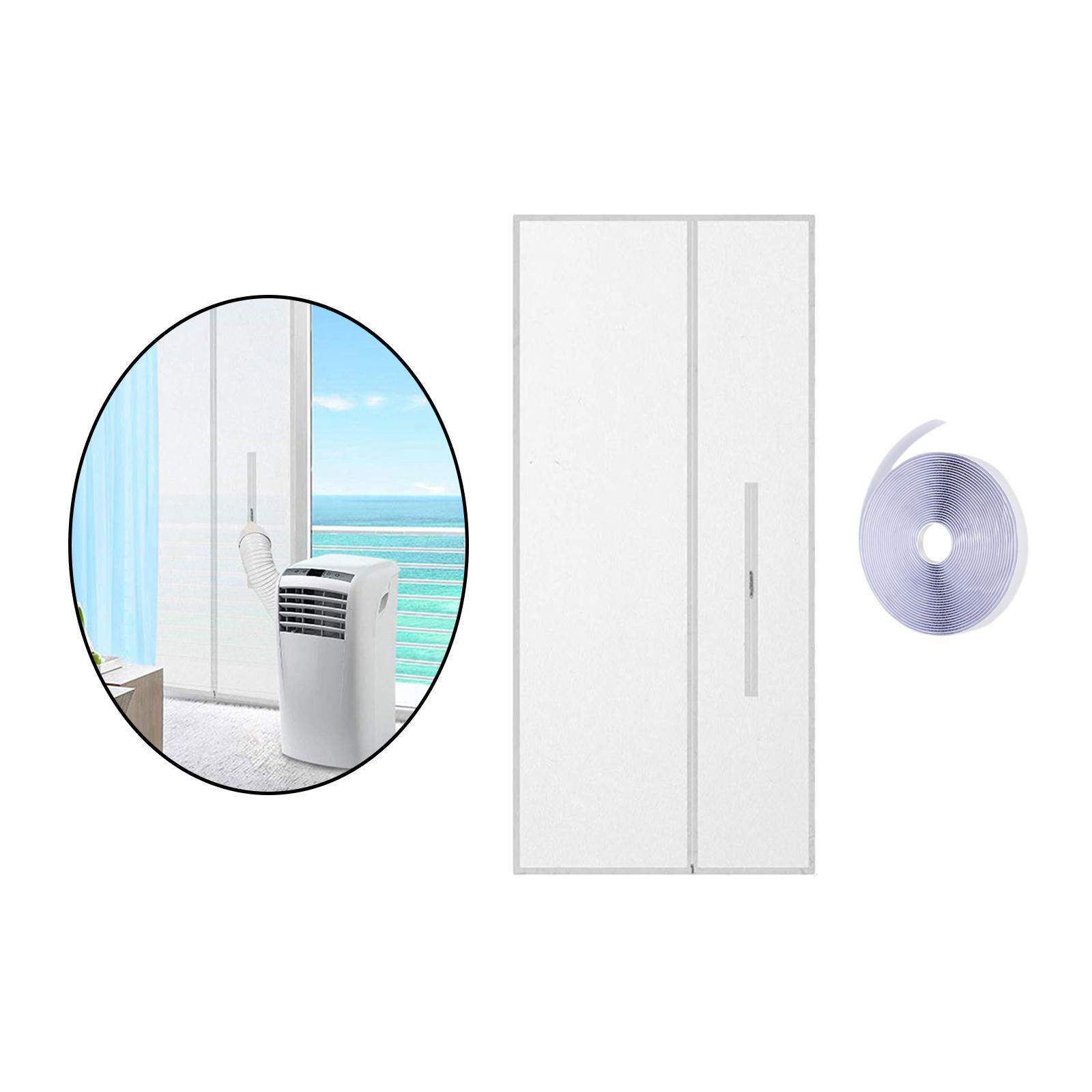 Door Seal for Portable Air Conditioner and Tumble Dryer with Sticky Fastener