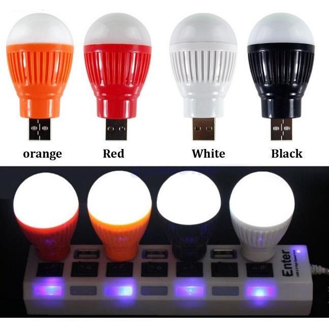 Bóng Đèn LED USB Mini Nhiều Màu Tiết Kiệm Năng Lượng