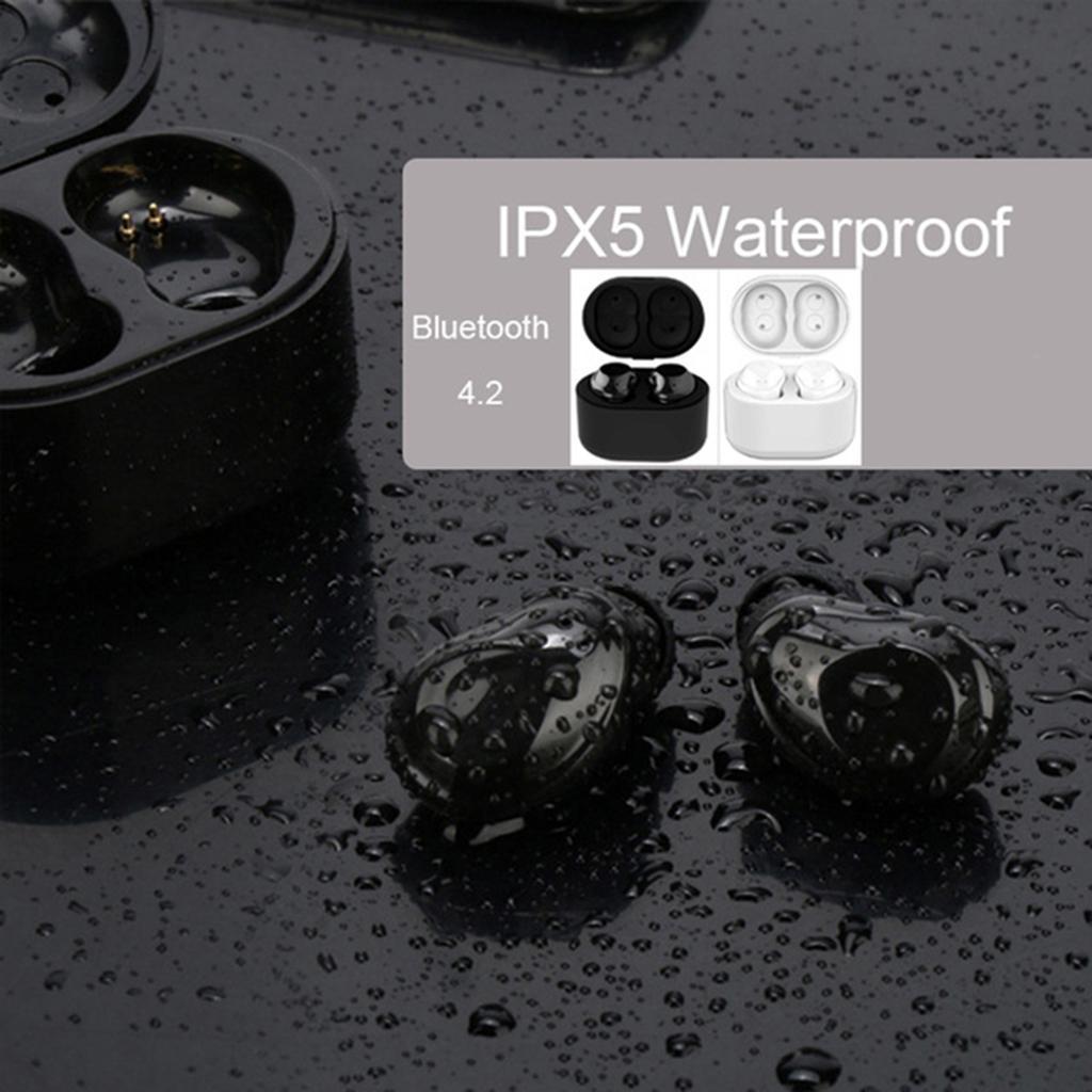 In-ear Wireless Bluetooth Headset Waterproof Stereo Sport Headphone