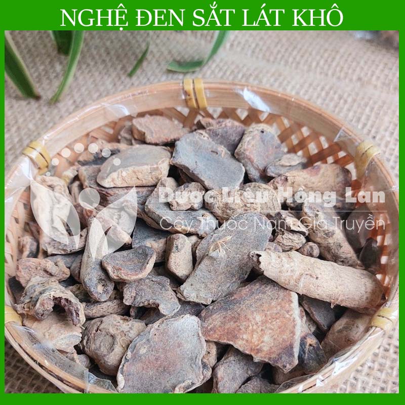Củ Nghệ Đen sắt lát khô 1kg