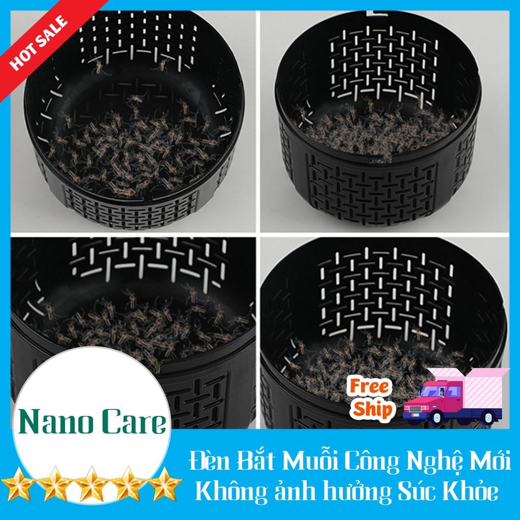 Đèn Bắt Muỗi Nano Thông Minh Công nghệ Đức Tặng Cốc sạc