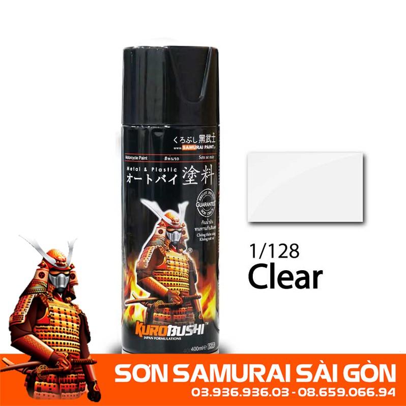Sơn SAMURAI KUROBUSHI 128 MÀU TRONG chính hãng dành cho xe máy