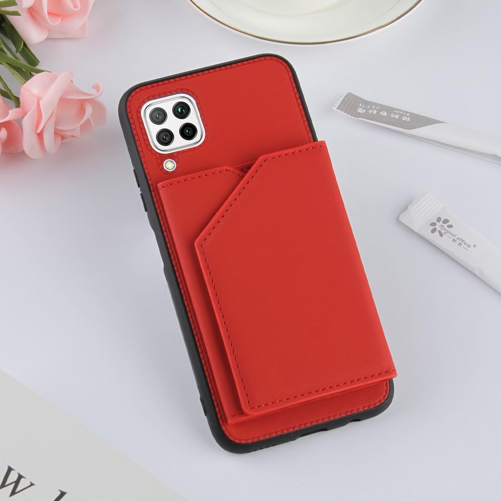 Ốp lưng điện thoại dạng ví da có ngăn đựng thẻ cho Huawei P40 P30 Lite P30 Pro Nova 7i 4e P Smart Z Y9 Prime 2019