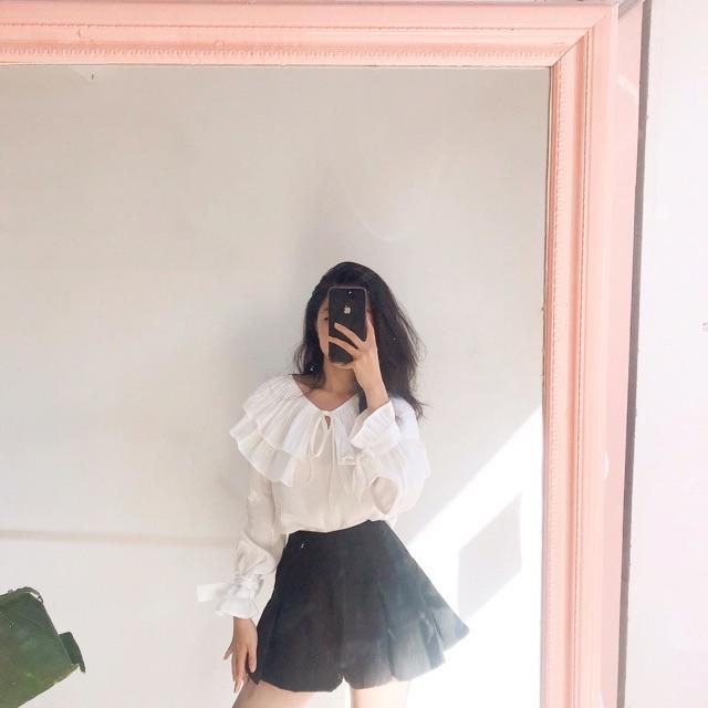 Áo sơ mi cổ bèo Ba Bi