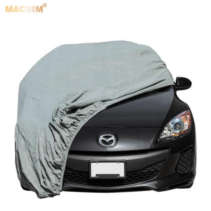 Bạt phủ ô tô chất liệu vải không dệt cao cấp thương hiệu MACSIM dành cho hãng xe Jeep màu ghi - trong nhà và ngoài trời