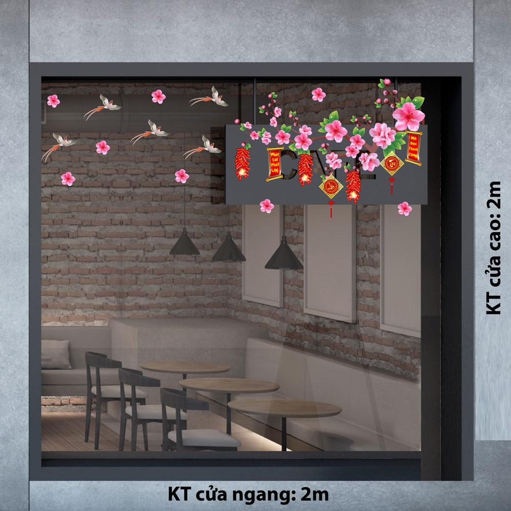 DECAL TRANG TRÍ TẾT 2024 SỐ2
