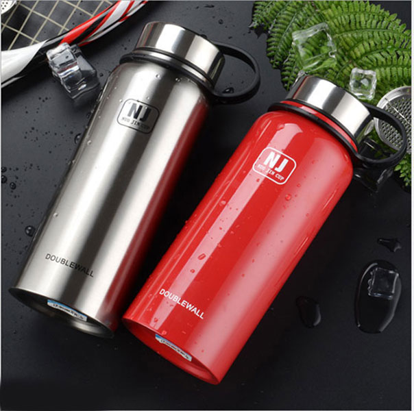 Bình Giữ Nhiệt Inox 950ml Giữ Nhiệt Trên 12H Nắp Quai