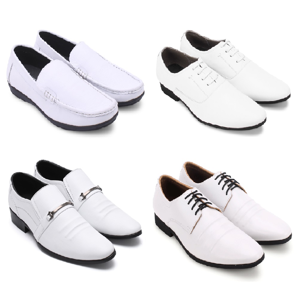  Giày nam Huy Hoàng màu trắng HC7117-7120-7135-7751