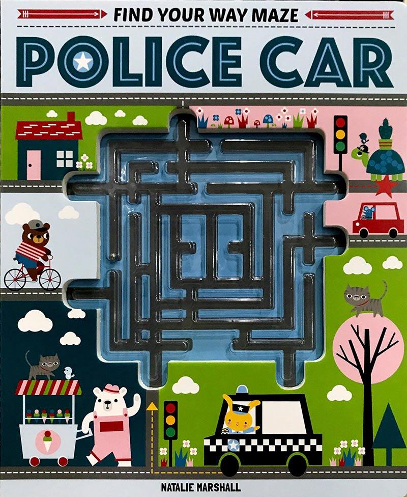 Hình ảnh Find Your Way Maze Police Car