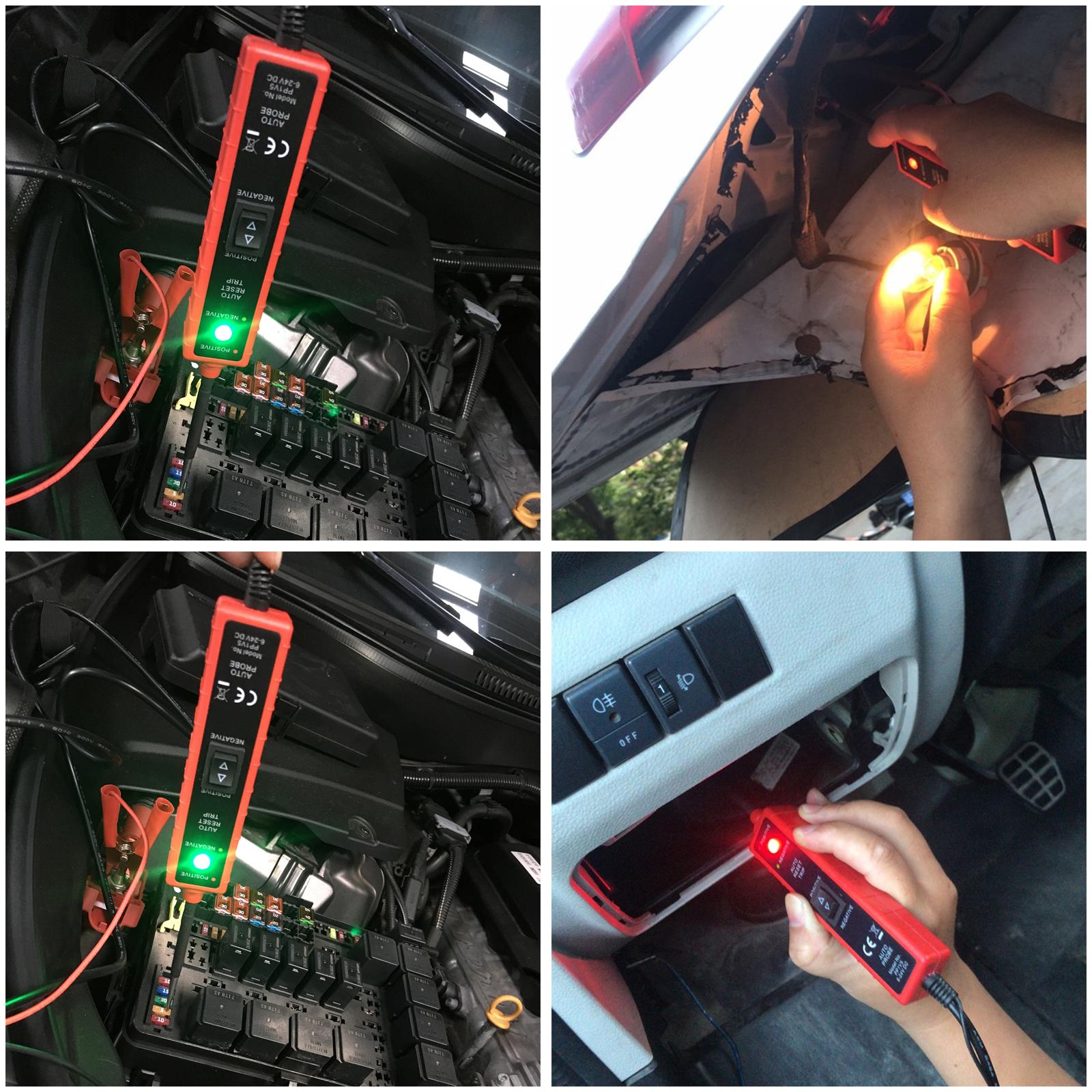 Power Probe 6-24V Car Electric Circuit Tester Diagnostic Tool Battery Tester