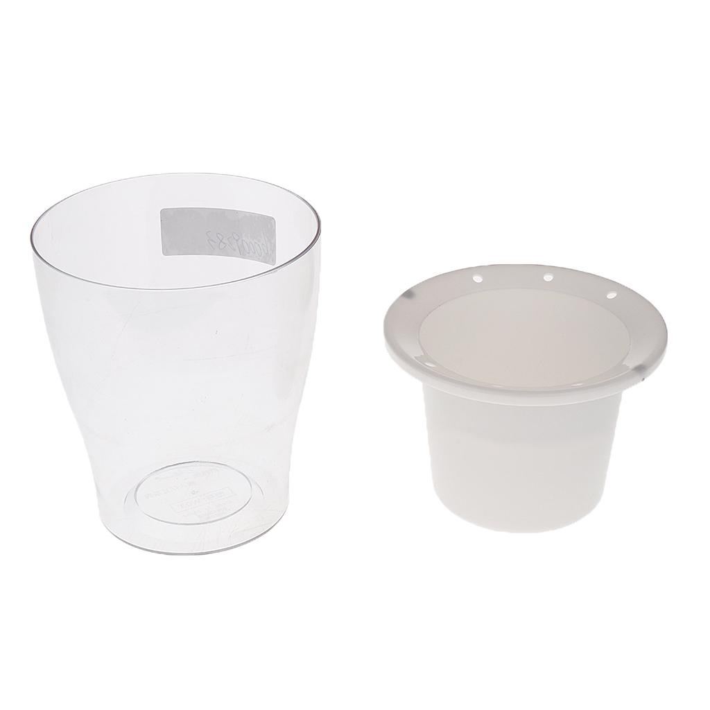 Transparent Flower Self-watering Planter Flower Basket