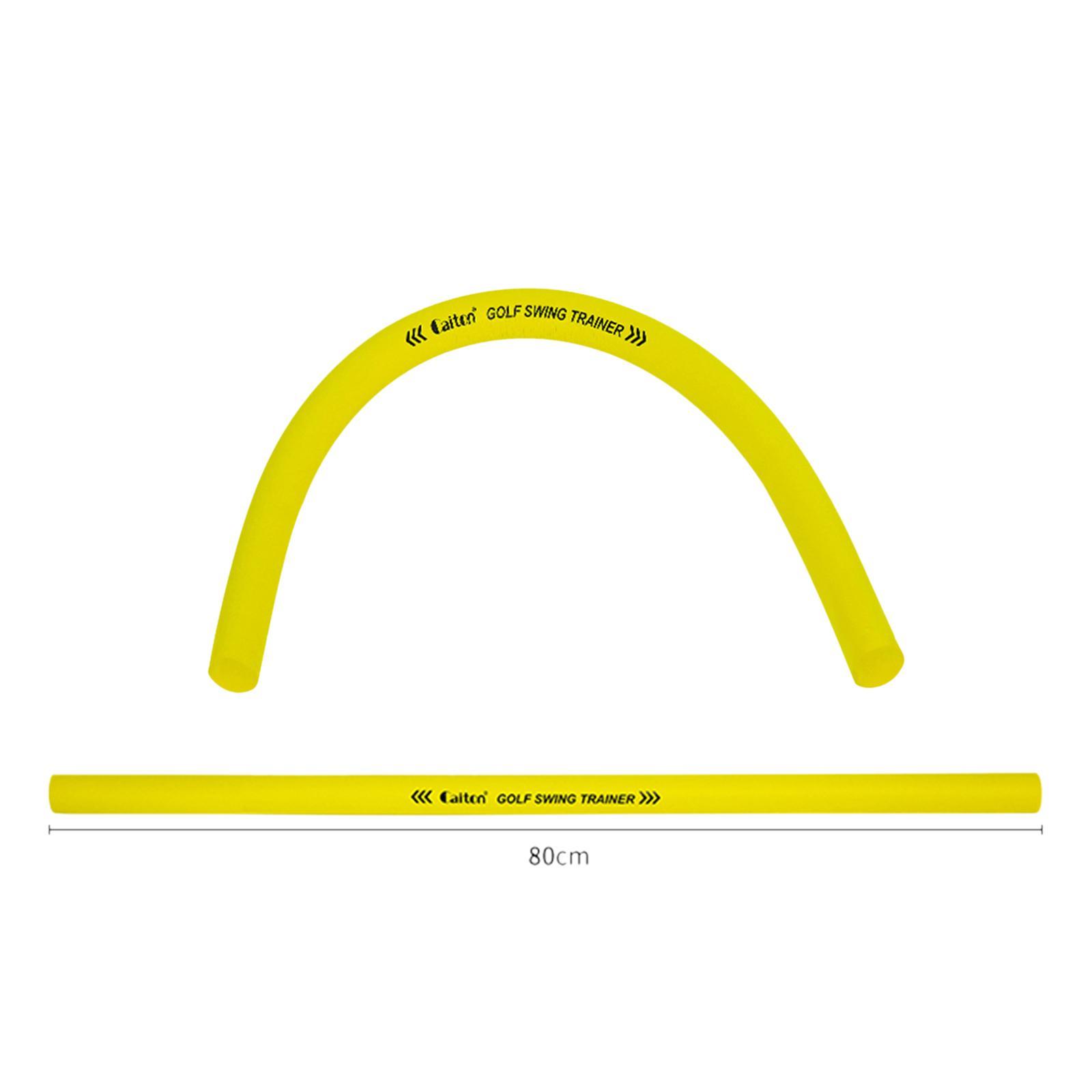 Lightweight Golf Swing Trainer Aid Practice Comfortable Grip Warm up Stick