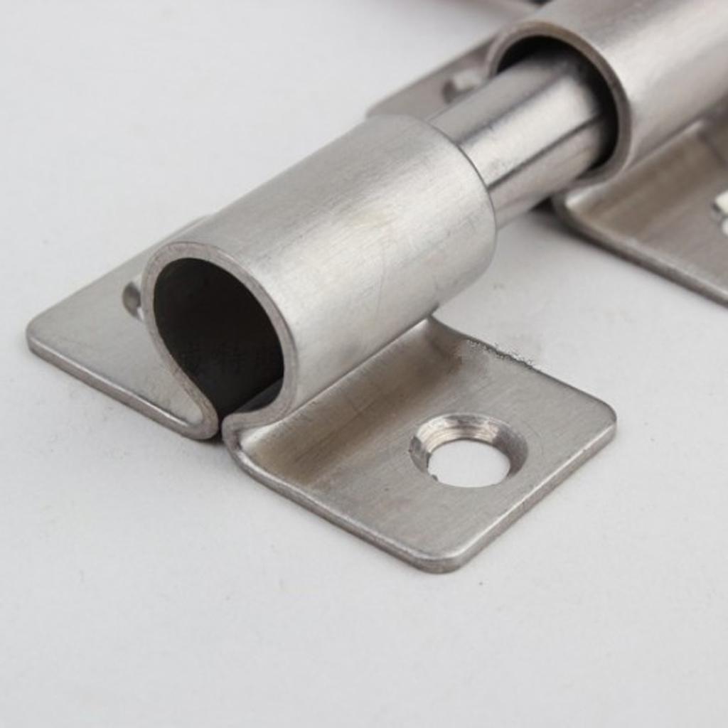 2X Door Window Latch Bolt Gate Lock Stainless Steel Door Hasp Latch Bolt