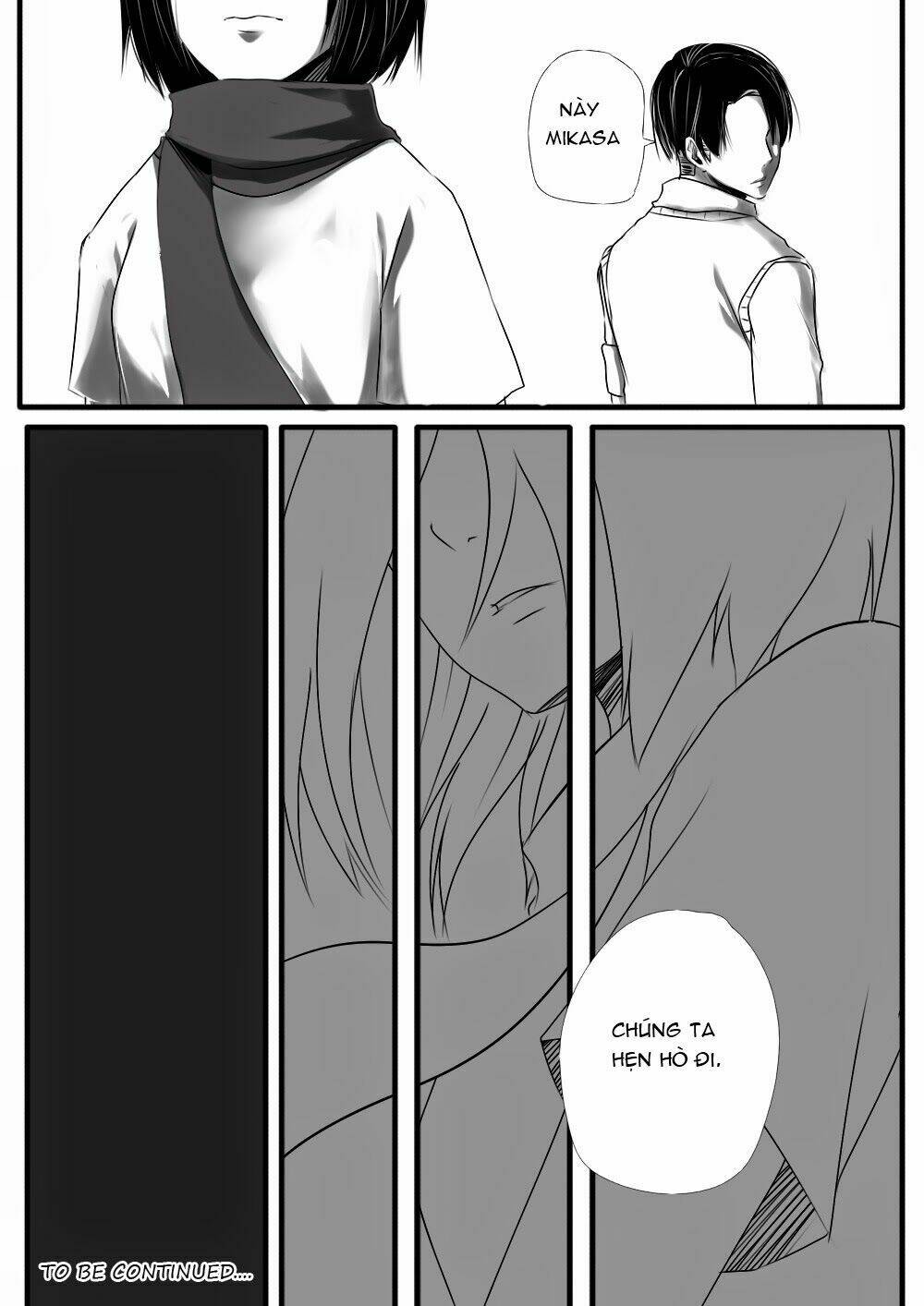 đại chiến titan - doujinshi về cuộc tình tay 4 chapter 1 8