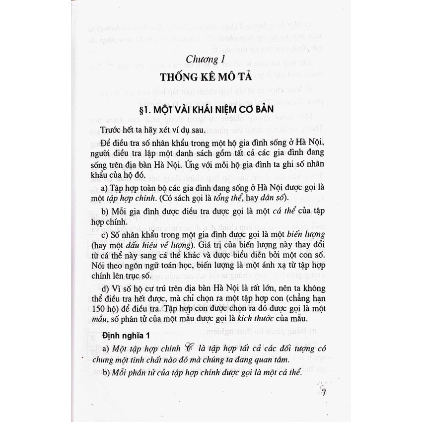 Thống Kê Và Ứng Dụng