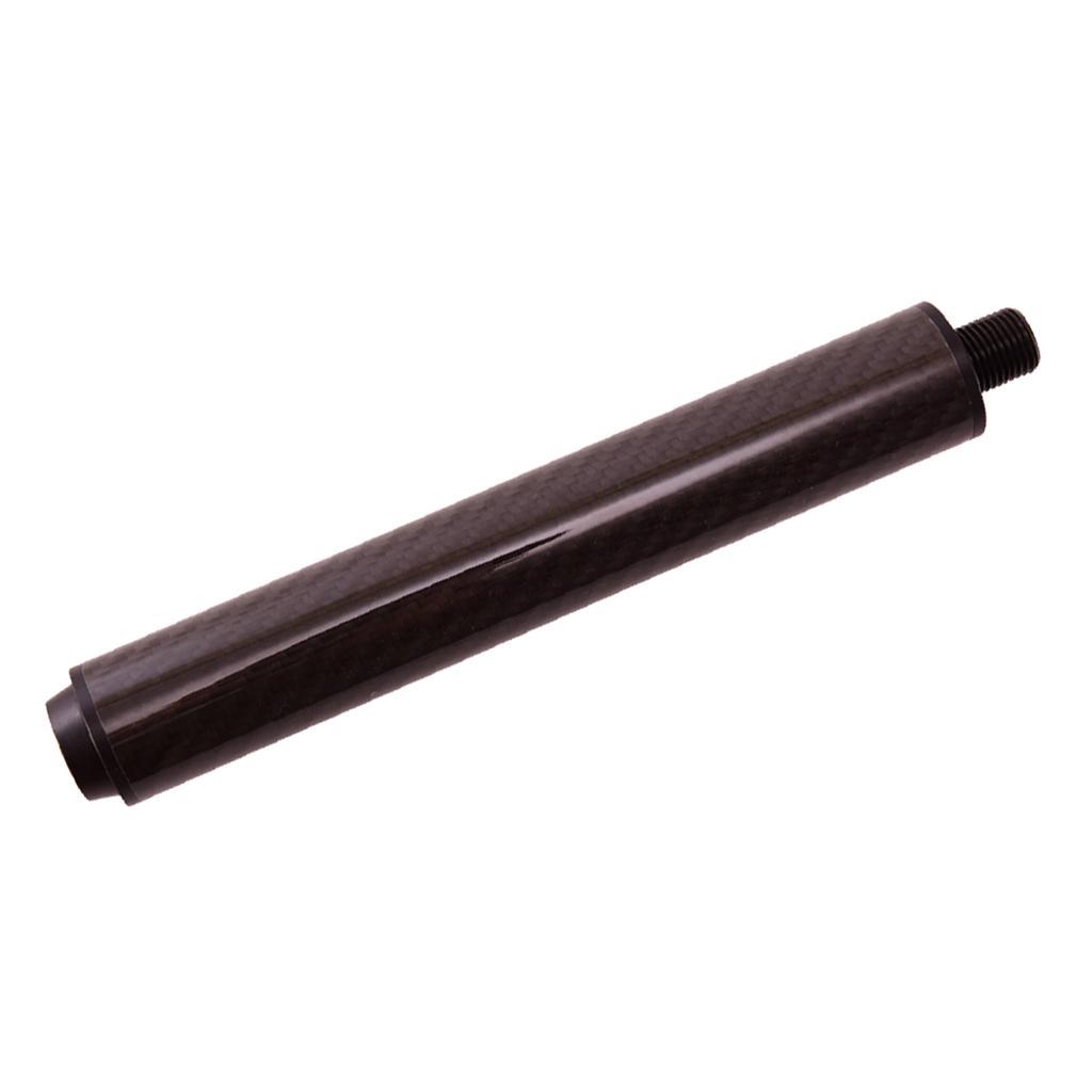 Professional Aluminum Pool Cue Extension Extender for  Billiards Black