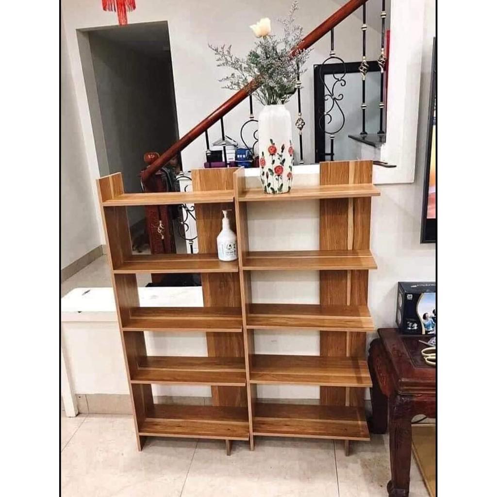 Kệ Sách Gỗ 5 Tầng - Kệ gỗ góc tường