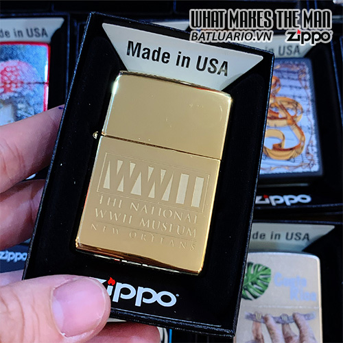 Bật Lửa Zippo 254B Wwii Museum New Orleans