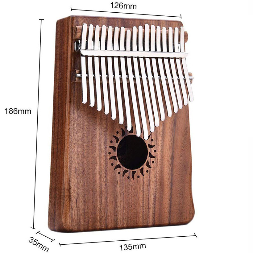 Đàn Kalimba 17 Phím Gỗ Koa Walter WK-17NS + Kèm Khóa Học Miễn Phí