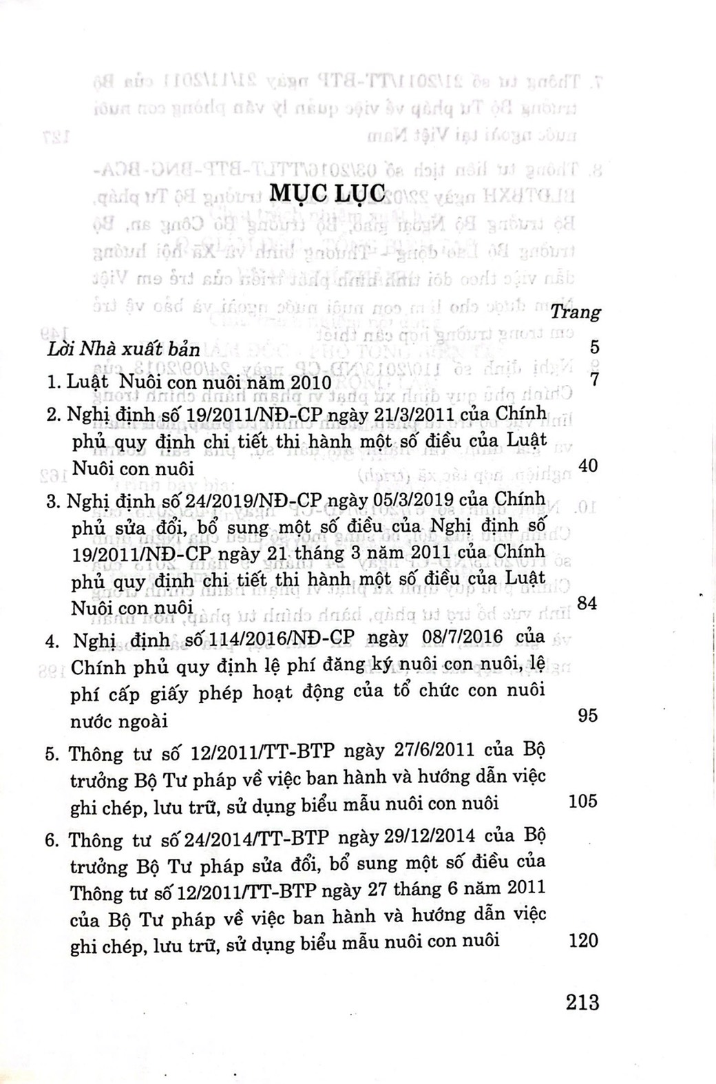 Luật nuôi con nuôi (Hiện hành) và văn bản hướng dẫn thi hành