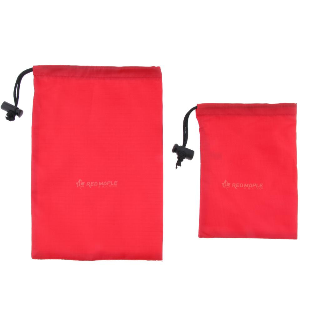 Camping Tent Stakes Storage Bag Drawstring Sack Pouch Organizer Packing S