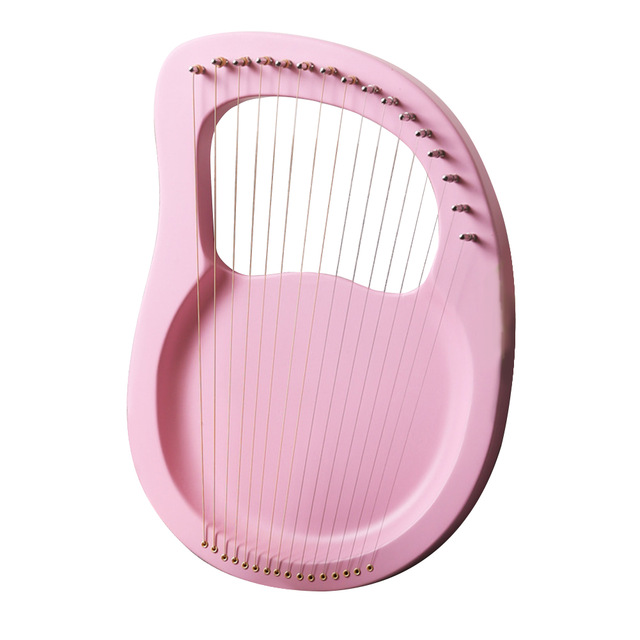 Đàn Lyre 16 dây đàn hạc Lyre Harp PINK1260-MOLIN  Đầy đủ phụ kiện LOẠI 16 DÂY Nguyên khối tặng đàn kalimba 17 phím gỗ nguyên khối Mahagony PJLIM72