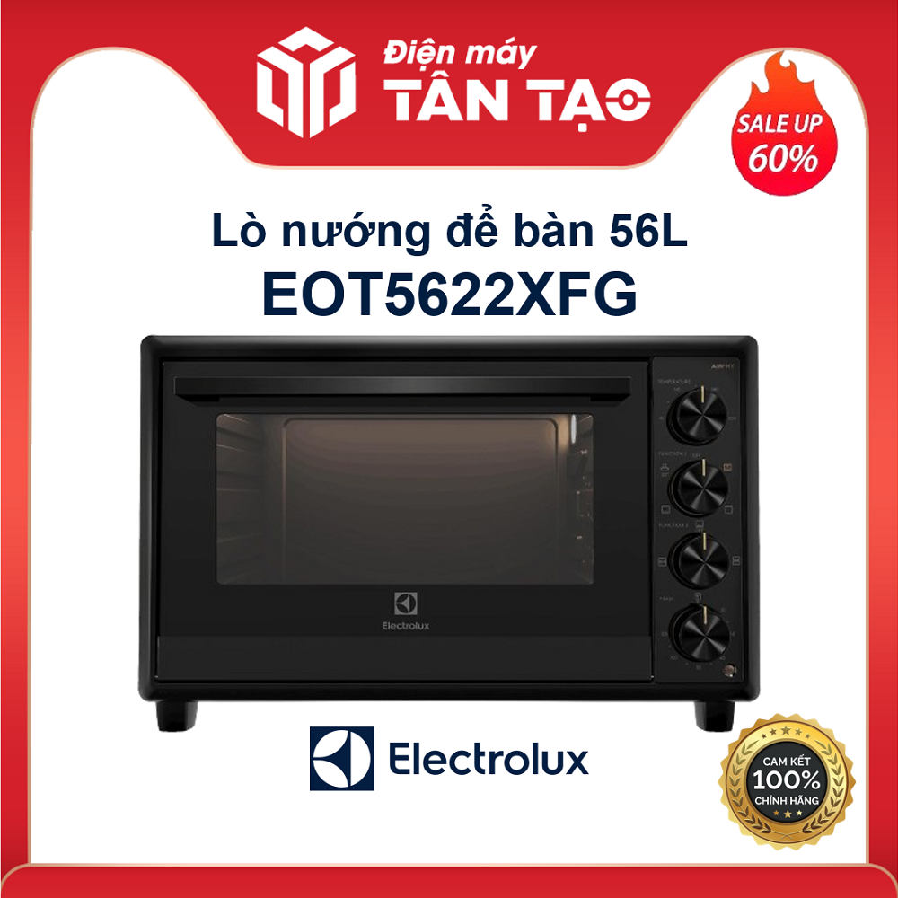 Lò nướng Electrolux 56 lít EOT5622XFG - Hàng chính hãng