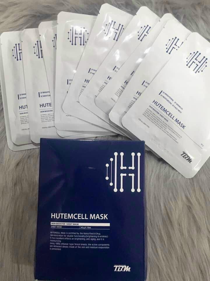 1 MIẾNG MẶT NẠ TẾ BÀO GỐC HUTEM CELL - 40g - Tái tạo, Phục hồi da