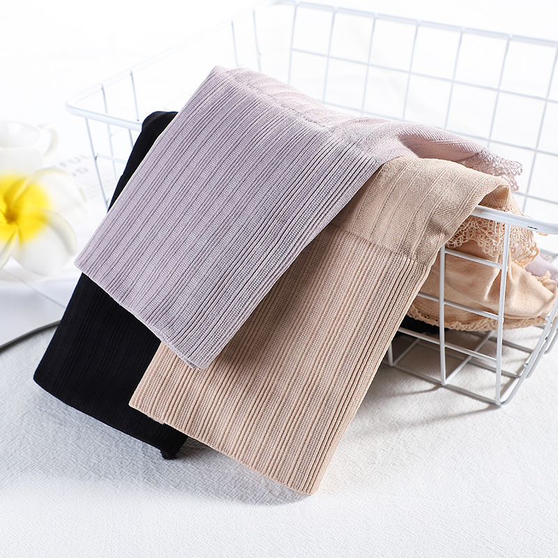 Quần gen bụng lưng cao trơn màu tạo dáng eo thon cho nữ xuất nhật