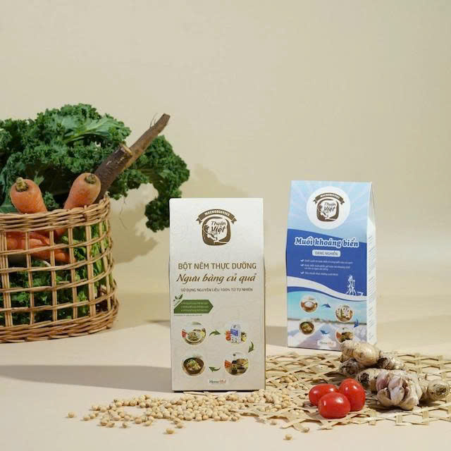 Bột Nêm Thực Dưỡng Ngưu Bàng Củ Quả Homefood 400g/ 800g - Gia Vị Cho Cả Gia Đình, Ăn Chay, Tự Nhiên