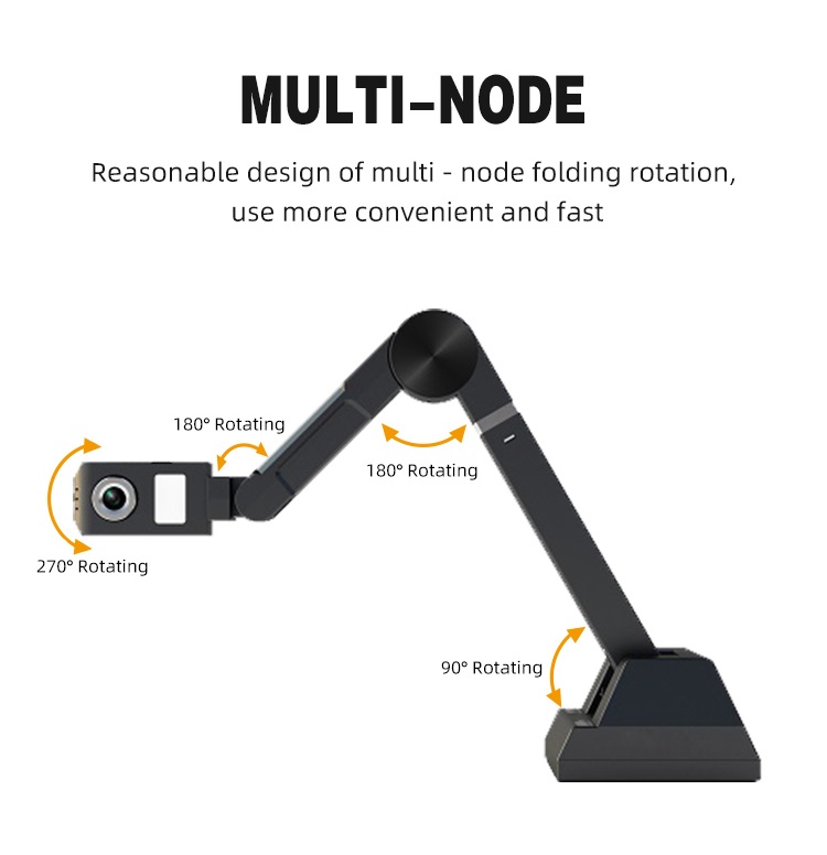 ROGTZ Máy Scan Màu Di Động Thông Minh Lấy Nét Tự Động Scan Tài Liệu A3/A4/A5/A6/A7 Y903AF - Hàng Nhập Khẩu
