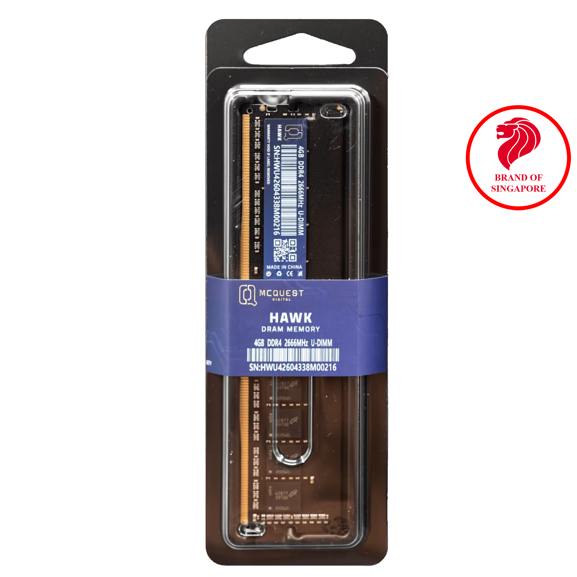 RAM PC DDR4 QUEST HAWK 4GB / 8GB / 16GB Hàng Chính Hãng